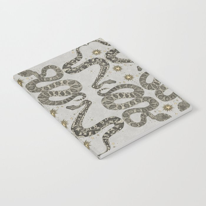 celestial snakes silver Notebook Gallery Image 1