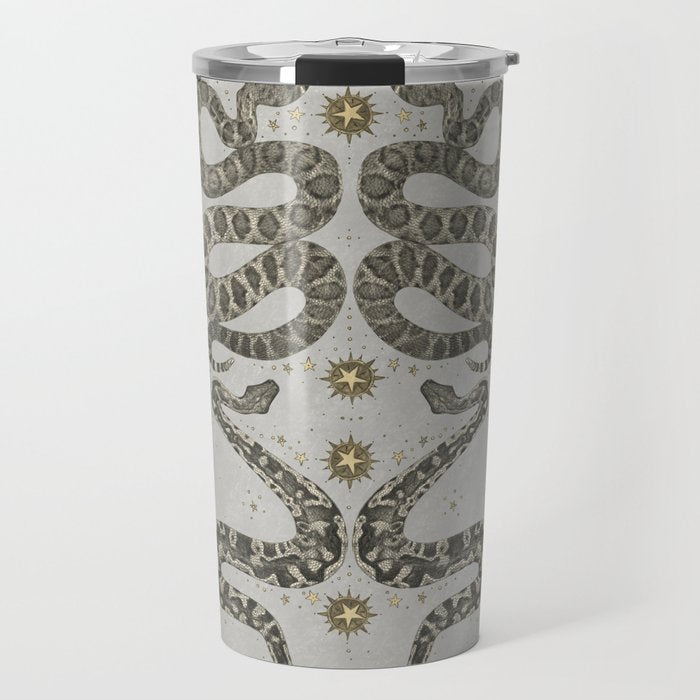 celestial snakes silver Travel Mug Gallery Image 1