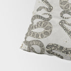 celestial snakes silver Pillow Sham Gallery Image 4