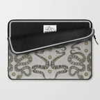 celestial snakes silver Laptop Sleeve Gallery Image 2