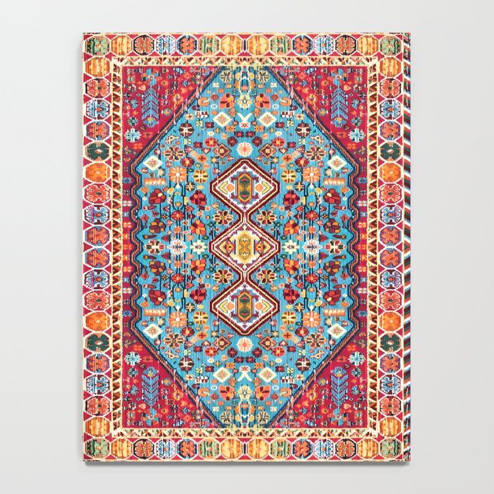 Colorful Kaleidoscope: Vintage Bohemian Moroccan Art Notebook Gallery Image 4