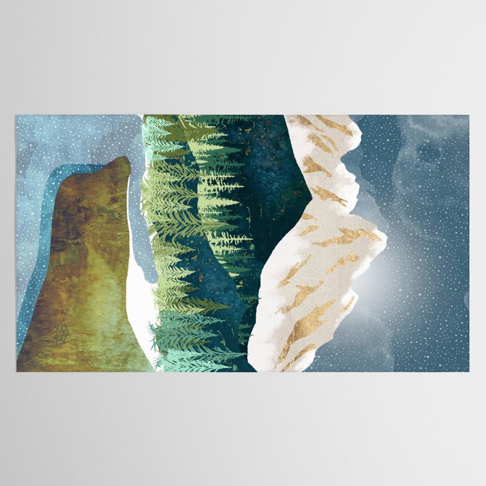 Mountain River Tablecloth Gallery Image 2