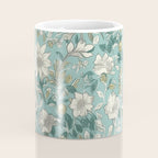 Elegant Vintage Floral Pattern Coffee Mug Gallery Image 4