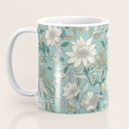Elegant Vintage Floral Pattern Coffee Mug Gallery Image 3