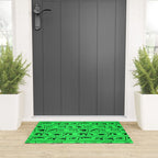 Anime eye cartoon comic art pattern Welcome Mat Gallery Image 3