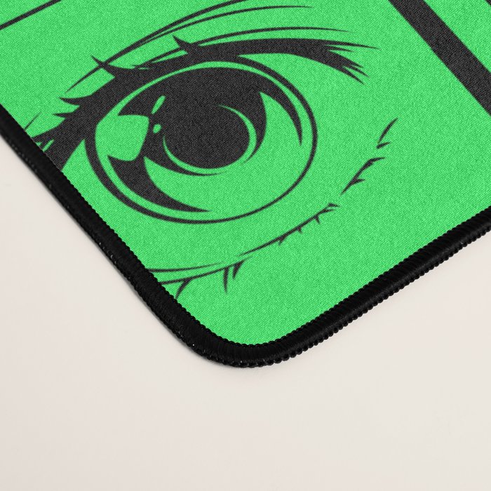Anime eye cartoon comic art pattern Desk Mat Gallery Image 4