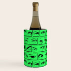 Anime eye cartoon comic art pattern Wine Chiller Gallery Image 3