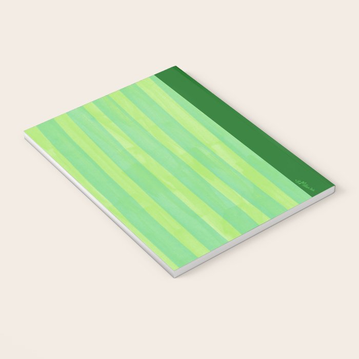 Mold the Future & Vote in Lime Green Notebook Gallery Image 3