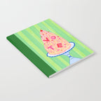 Mold the Future & Vote in Lime Green Notebook Gallery Image 2