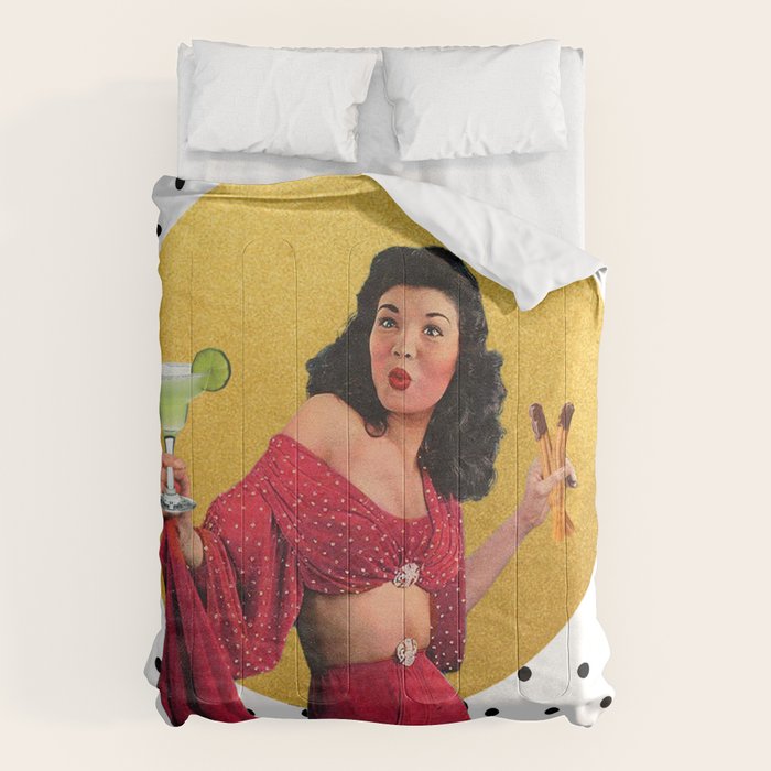 Margaritas & Churros (You can have it all) Comforter Gallery Image 6