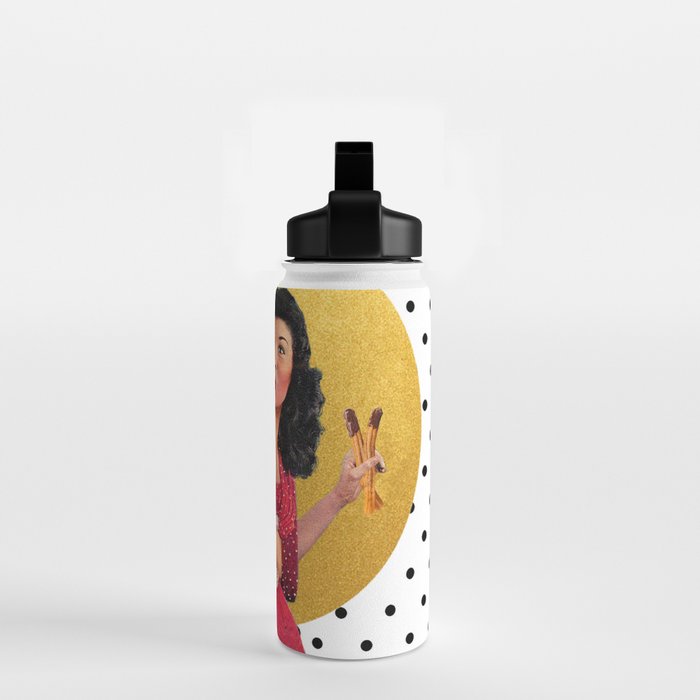 Margaritas & Churros (You can have it all) Water Bottle Gallery Image 2
