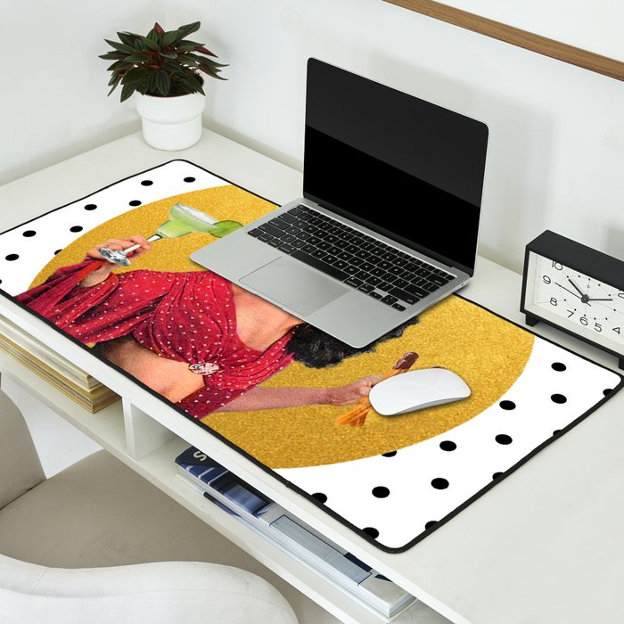 Margaritas & Churros (You can have it all) Desk Mat Gallery Image 2