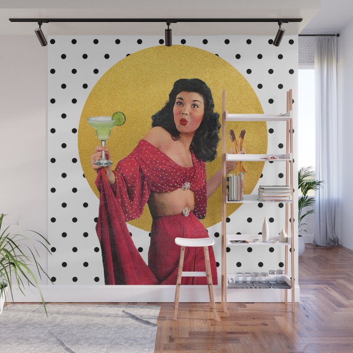 Margaritas & Churros (You can have it all) Wall Mural Gallery Image 1