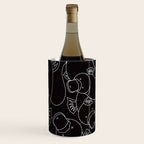 Minimalist Platypus Black and White Wine Chiller Gallery Image 1
