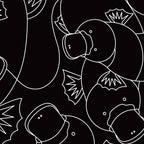 Minimalist Platypus Black and White Coffee Mug Gallery Image 2