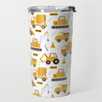 Construction Trucks Travel Mug Gallery Image 2