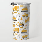 Construction Trucks Travel Mug Gallery Image 3