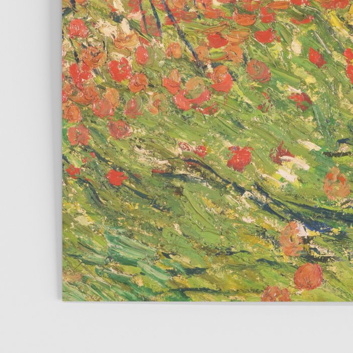 Poppy Field by Vincent van Gogh, 1890 painting Poster Gallery Image 3