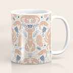 Crustacean Folk Art Coffee Mug Gallery Image 1