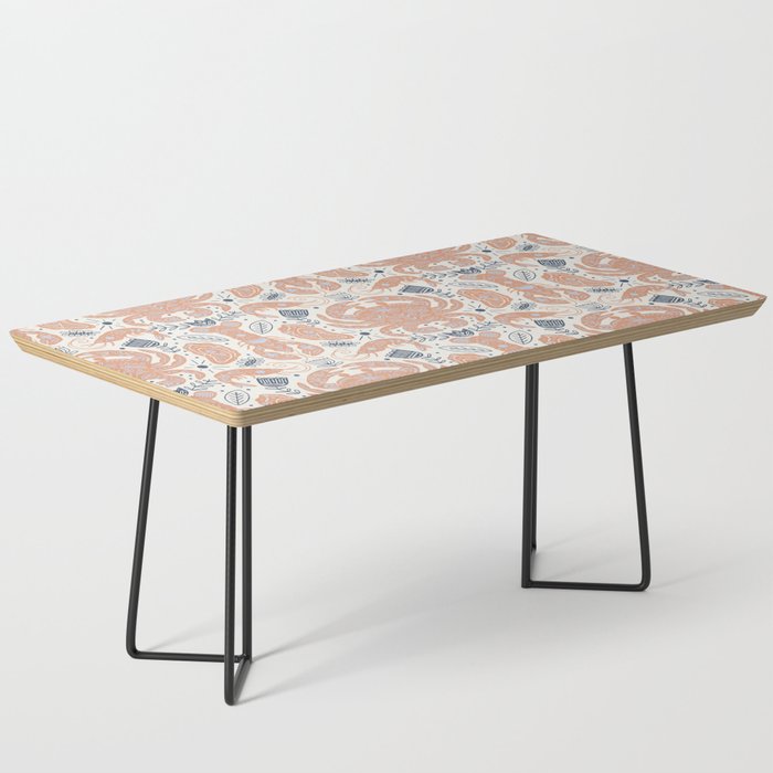 Crustacean Folk Art Coffee Table Gallery Image 1