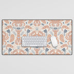 Crustacean Folk Art Desk Mat Gallery Image 1