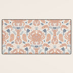 Crustacean Folk Art Desk Mat Gallery Image 3
