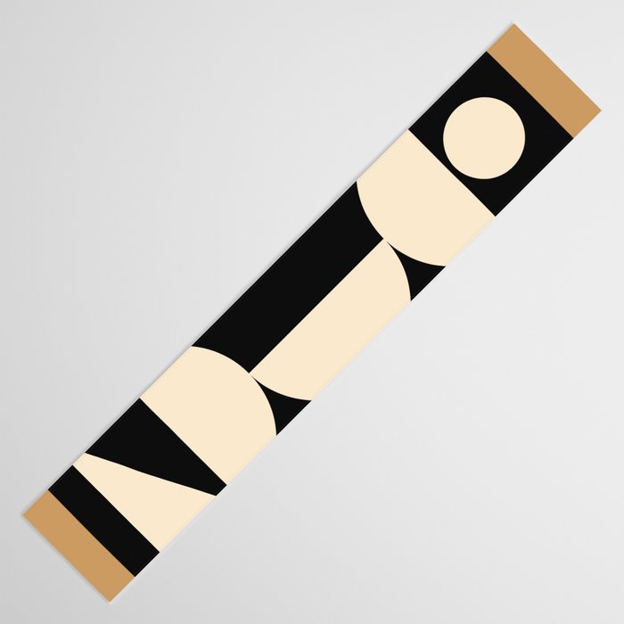 Modern geometric shapes 45 Table Runner Gallery Image 3