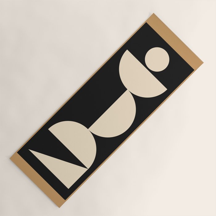 Modern geometric shapes 45 Yoga Mat Gallery Image 1