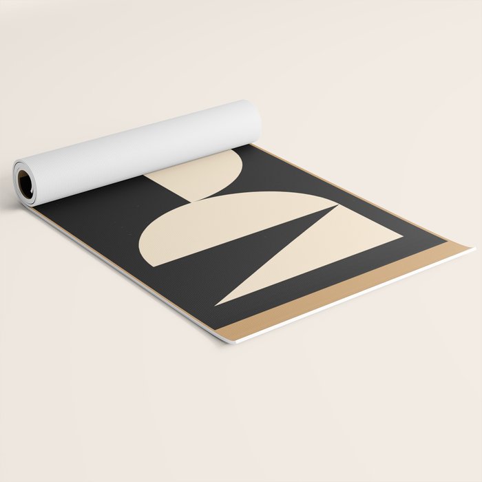 Modern geometric shapes 45 Yoga Mat Gallery Image 2