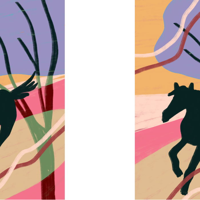 Expressive Running Horse in the Countryside  Coffee Mug Gallery Image 2