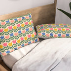 Tulip - Floral pattern 1 Pillow Sham Gallery Image 2