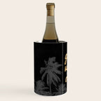 Good Vibes Only Palm Trees Wine Chiller Gallery Image 2
