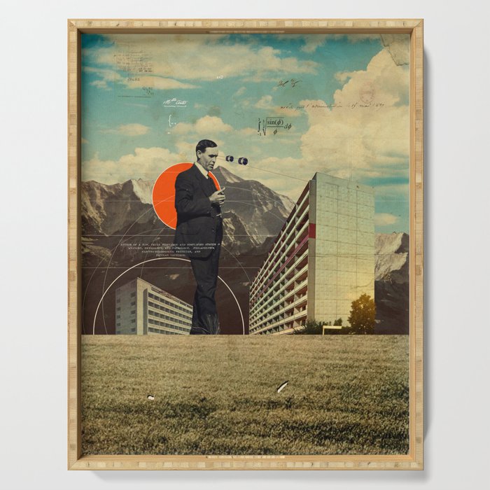 Î¦ (Phi) Serving Tray Gallery Image 1