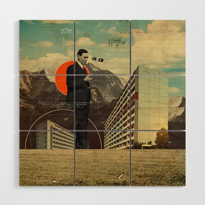 Î¦ (Phi) Wood Wall Art Gallery Image 1