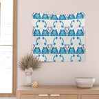 Vintage Rotary Phone - Blue Raspberry Wall Tapestry Gallery Image 2
