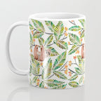 Happy Sloth â Tropical Green Rainforest Coffee Mug Gallery Image 3