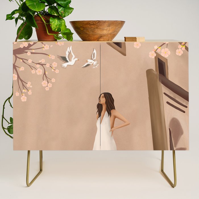New White Dress Credenza Gallery Image 1