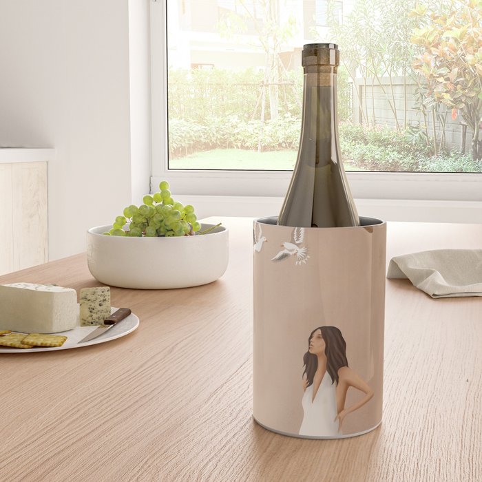 New White Dress Wine Chiller Gallery Image 4