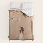 New White Dress Duvet Cover Gallery Image 6
