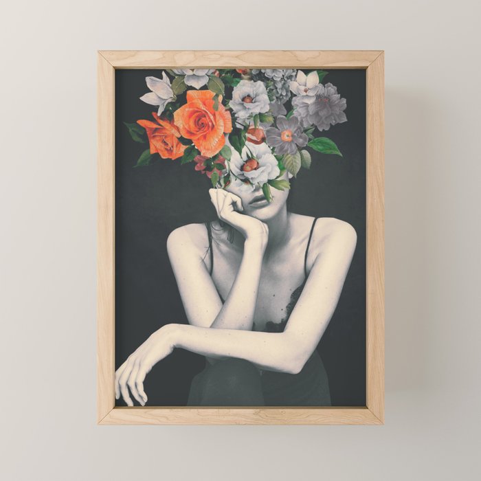 natural beauty-collage 3/3 Mini Art Print Gallery Image 1