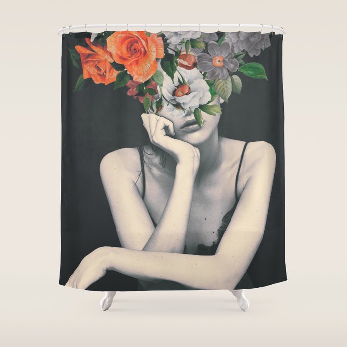 natural beauty-collage 3/3 Shower Curtain Gallery Image 1
