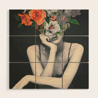 natural beauty-collage 3/3 Wood Wall Art Gallery Image 1