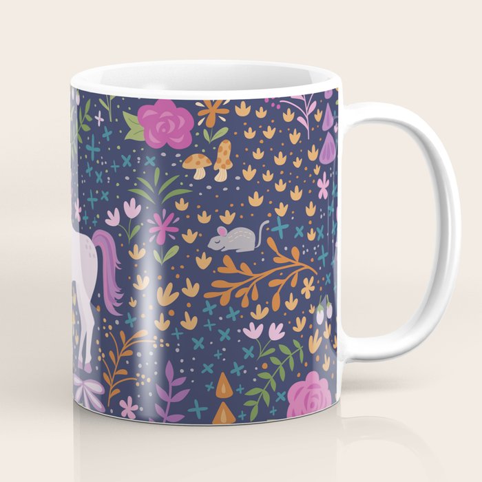 Unicorns Dancing in an Enchanted Garden Coffee Mug Gallery Image 1