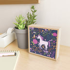 Unicorns Dancing in an Enchanted Garden Mini Art Print Gallery Image 2