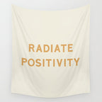 Radiate positivity Wall Tapestry Gallery Image 4