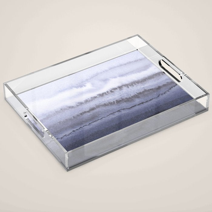 WITHIN THE TIDES BLUE Acrylic Tray Gallery Image 1