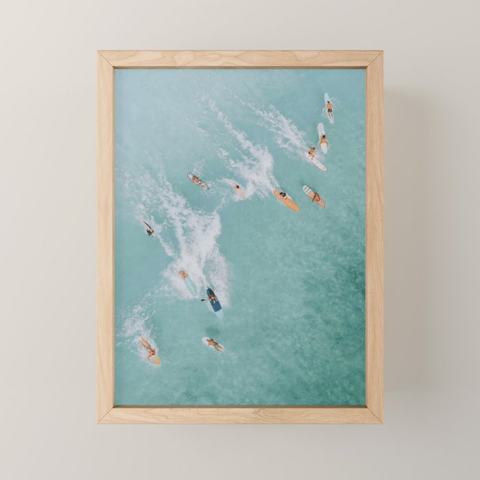 lets surf xviii Mini Art Print Gallery Image 1