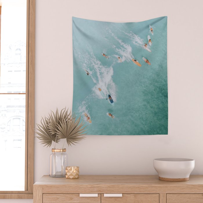 lets surf xviii Wall Tapestry Gallery Image 2
