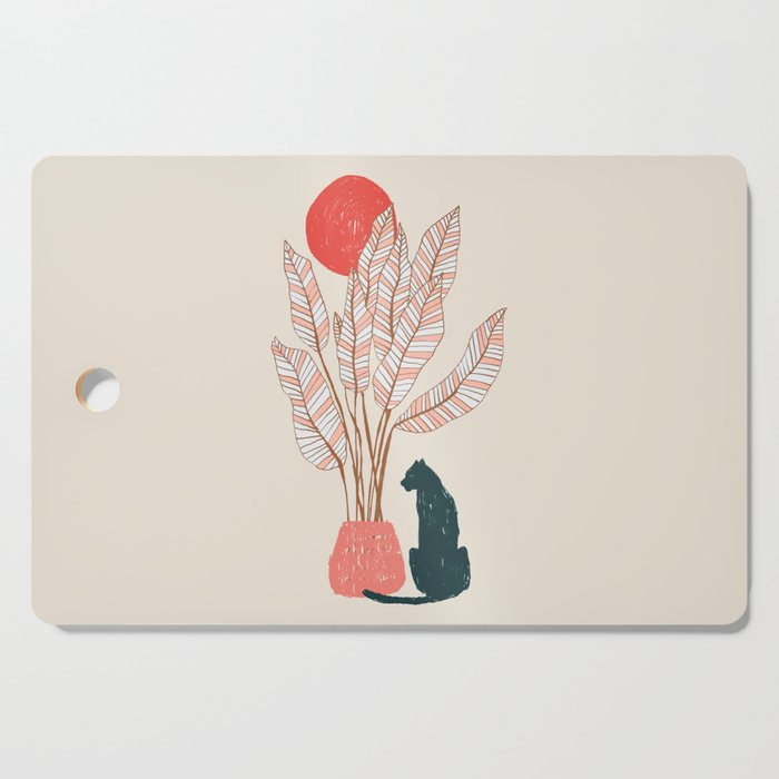 Summer panther Cutting Board Gallery Image 1