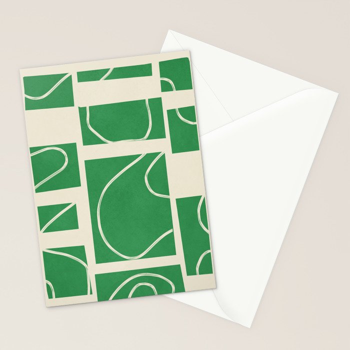 Abstract Pathways 4 Stationery Card Gallery Image 2